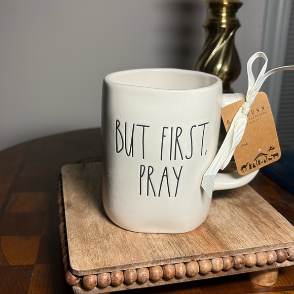 Rae Dunn Other - Rae Dunn But First Pray coffee/tea mug